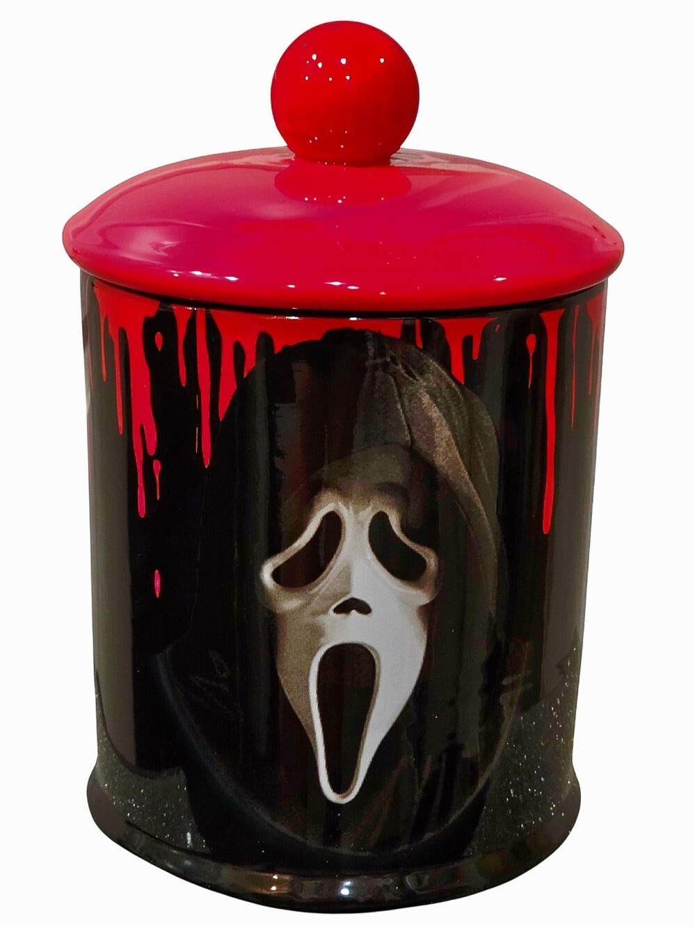 Bioworld X Scream Ghost Face Ceramic Storage Container/ Cookie Jar
